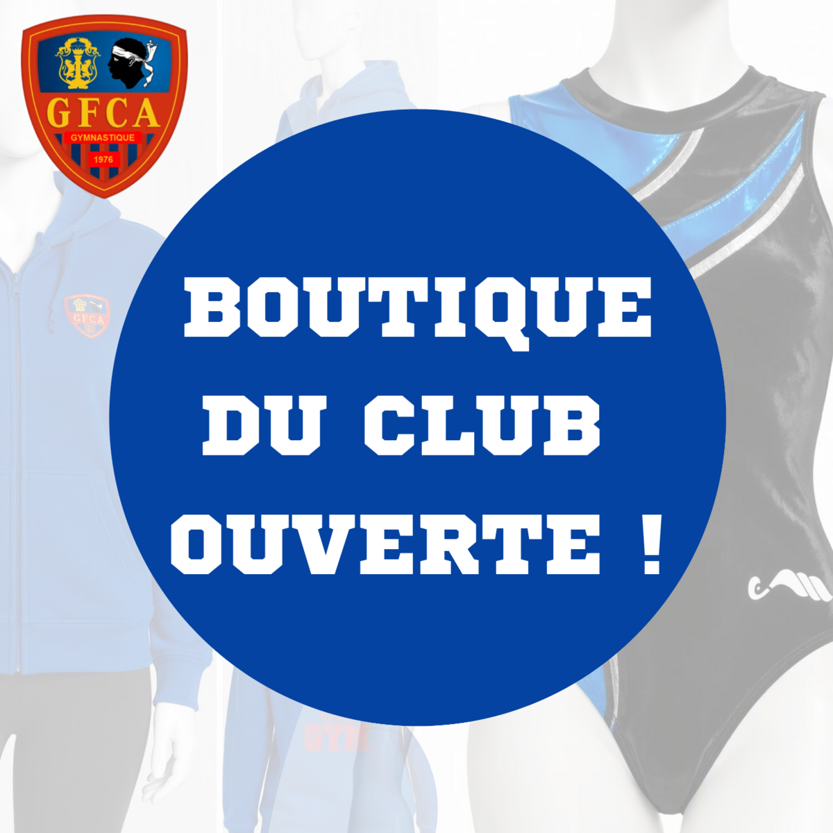 OUVERTURE DE LA BOUTIQUE DU CLUB