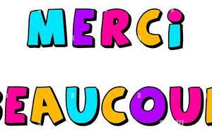 MERCI - POUR LA FETE DE NOEL