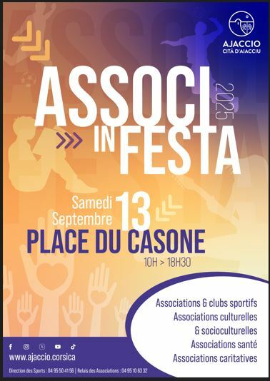 FETE DU SPORT - 13 SEPTEMBRE - PLACE CASONE AJACCIO