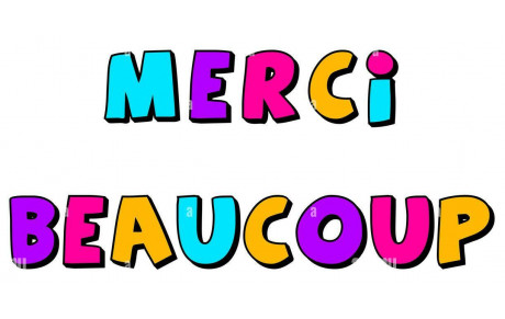 MERCI - POUR LA FETE DE NOEL